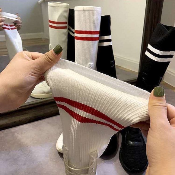 Tennis Shoe Sock Boots - Picture 6 of 7